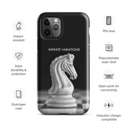 Chess Themed Phone Case for iPhone® - White Knight