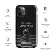 Infinite Variations - Black Knight - Side Perspective - Tough Case for iPhone®