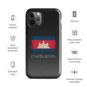 Infinite Variations - International Series - Cambodia Distressed - Tough Case for iPhone®