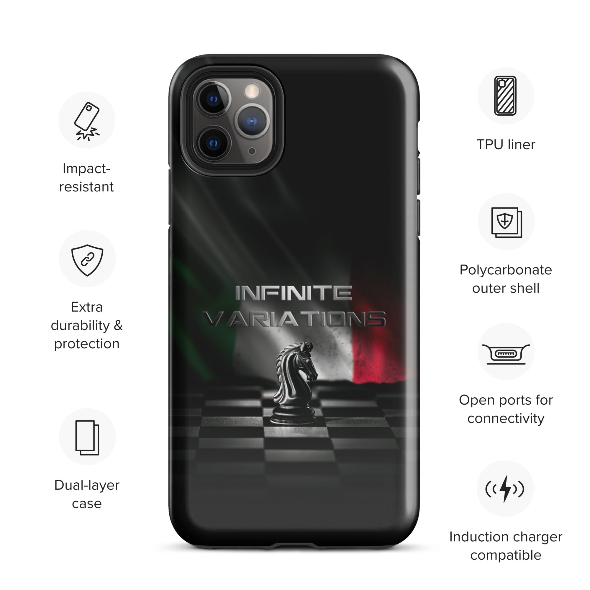 Tough Case for iPhone® - Classical Knight Italian - Phone Case