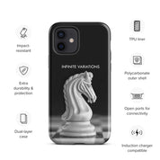 Chess Themed Phone Case for iPhone® - White Knight