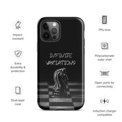 Infinite Variations - Black Knight - Side Perspective - Tough Case for iPhone®