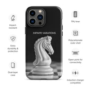 Chess Themed Phone Case for iPhone® - White Knight