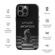 Infinite Variations - Black Knight - Side Perspective - Tough Case for iPhone®
