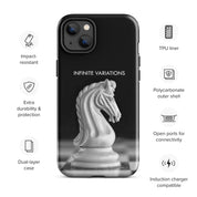 Chess Themed Phone Case for iPhone® - White Knight