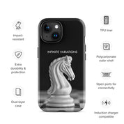 Chess Themed Phone Case for iPhone® - White Knight