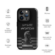 Infinite Variations - Black Knight - Side Perspective - Tough Case for iPhone®