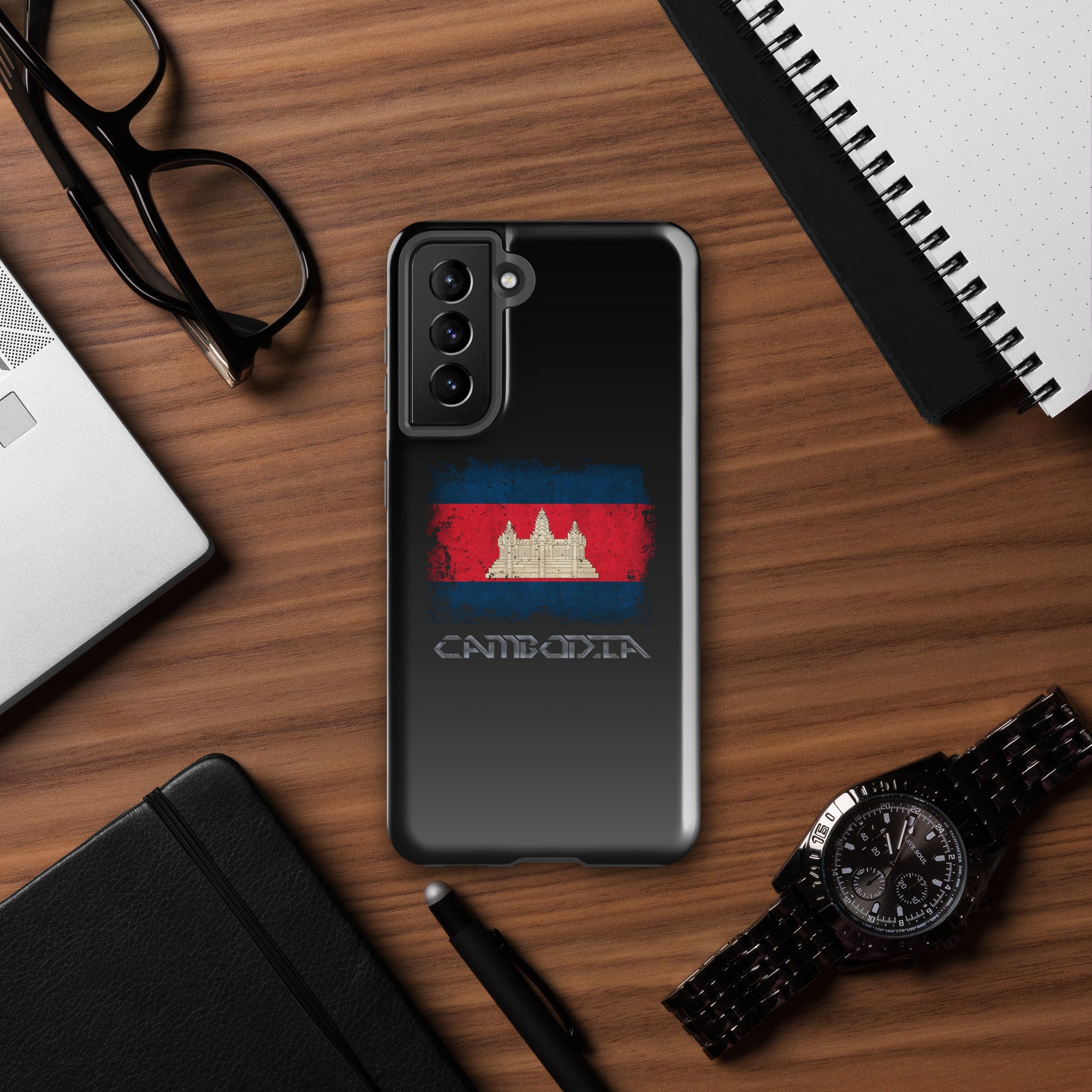 Infinite Variations - International Series - Cambodia Distressed - Tough case for Samsung®
