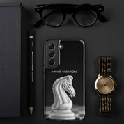 Chess Themed Phone case for Samsung® - White Knight