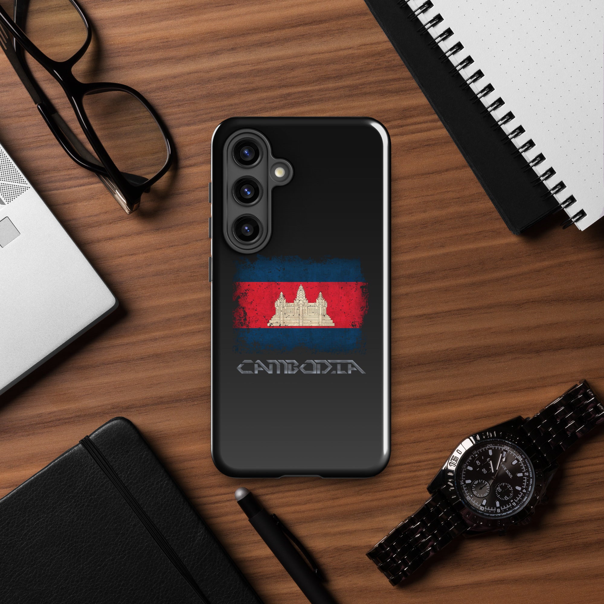 Infinite Variations - International Series - Cambodia Distressed - Tough case for Samsung®
