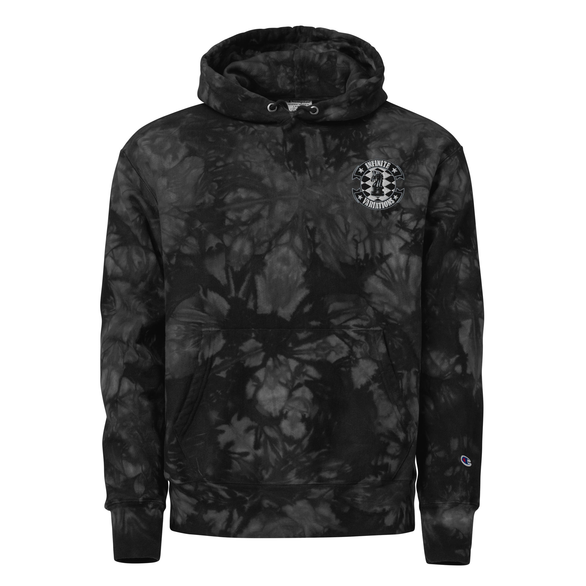 Infinite Variations - Unisex Champion tie-dye hoodie