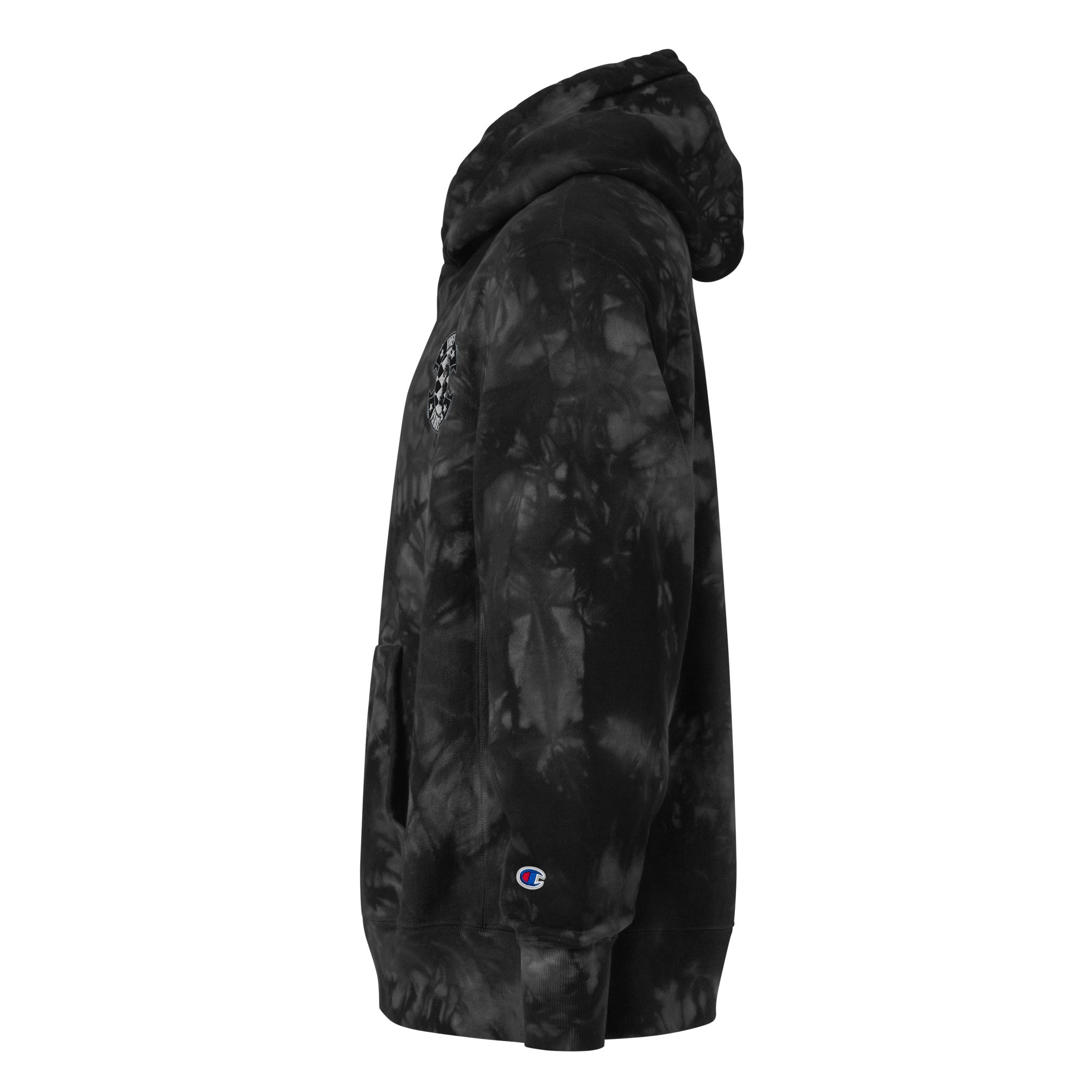 Infinite Variations - Unisex Champion tie-dye hoodie