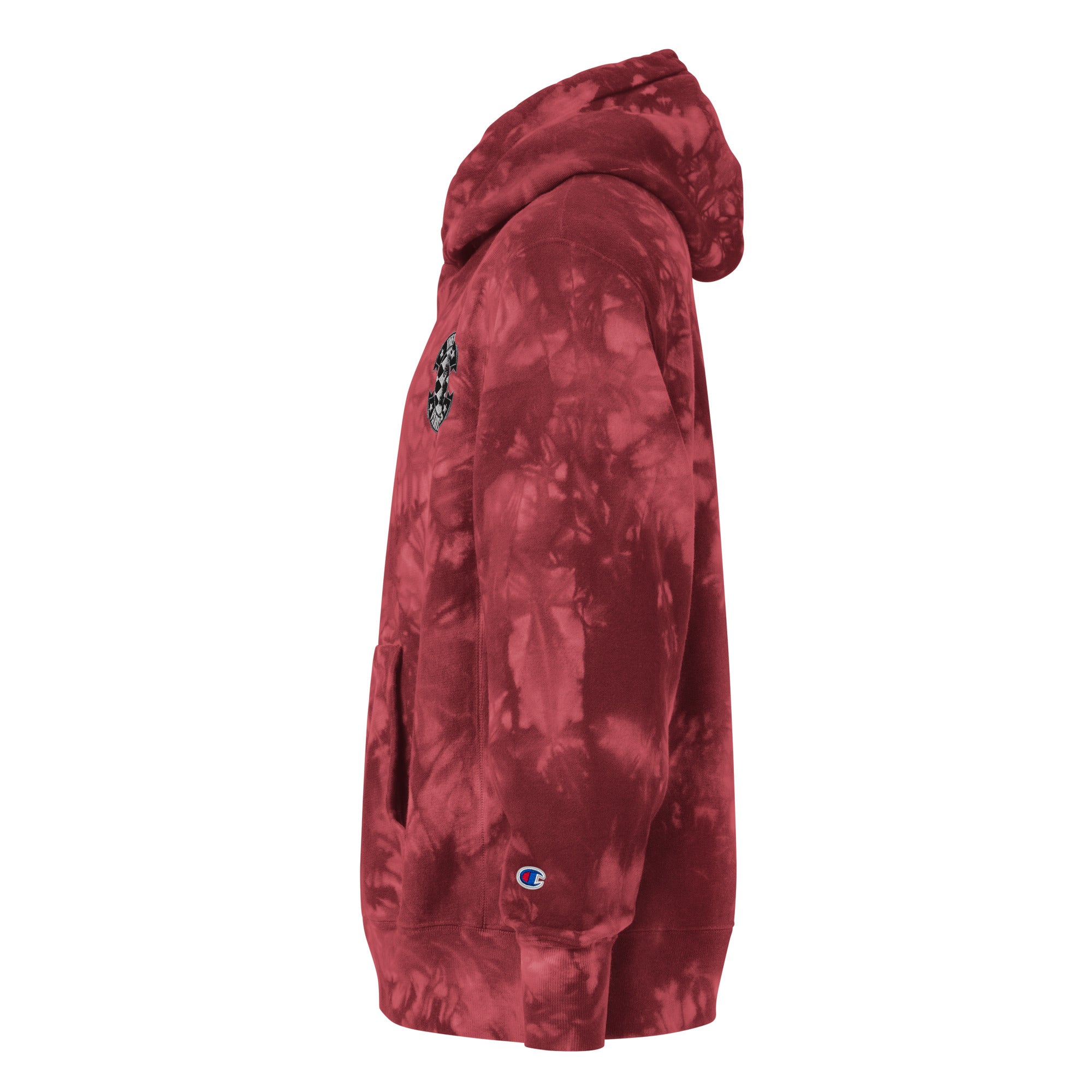 Infinite Variations - Unisex Champion tie-dye hoodie