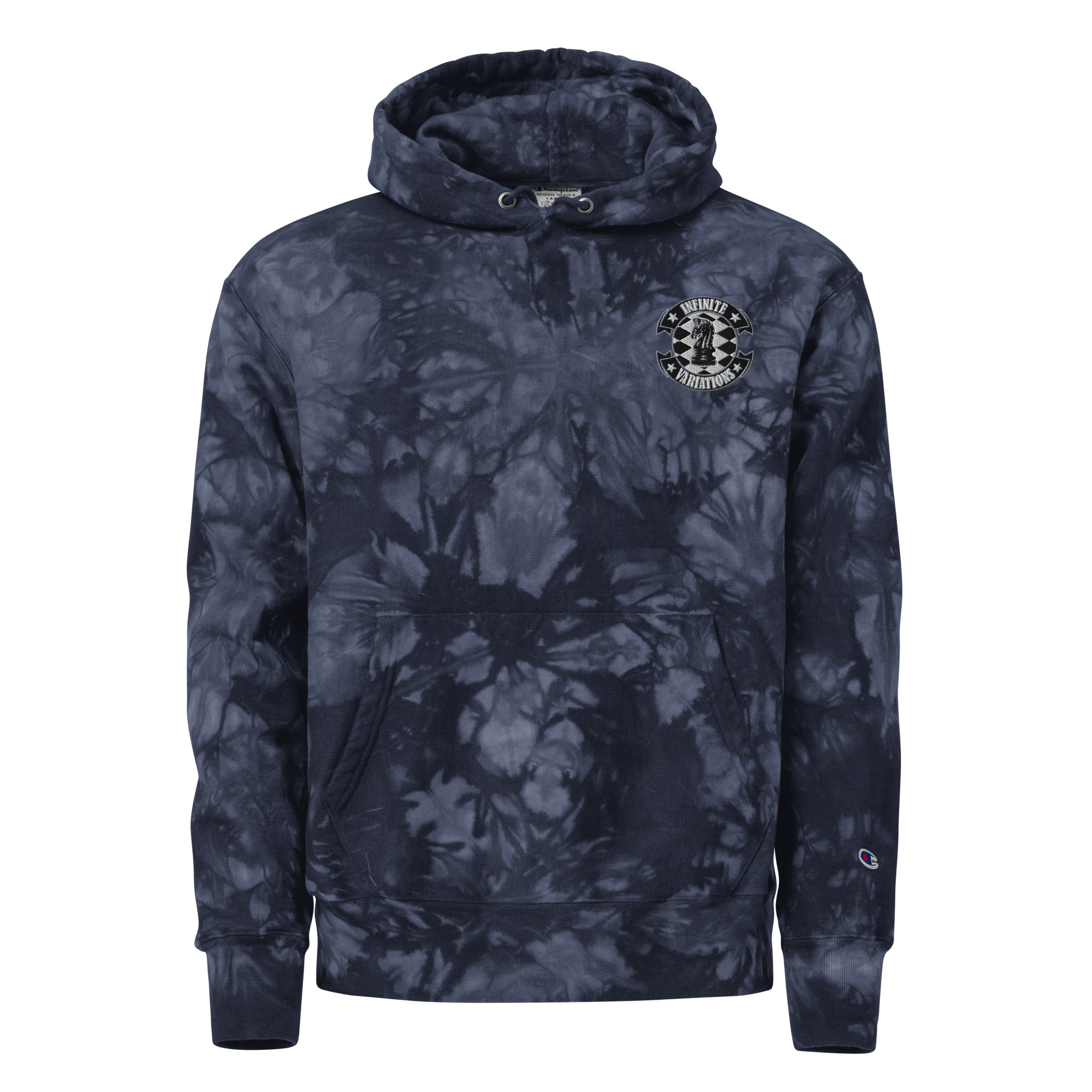 Infinite Variations - Unisex Champion tie-dye hoodie