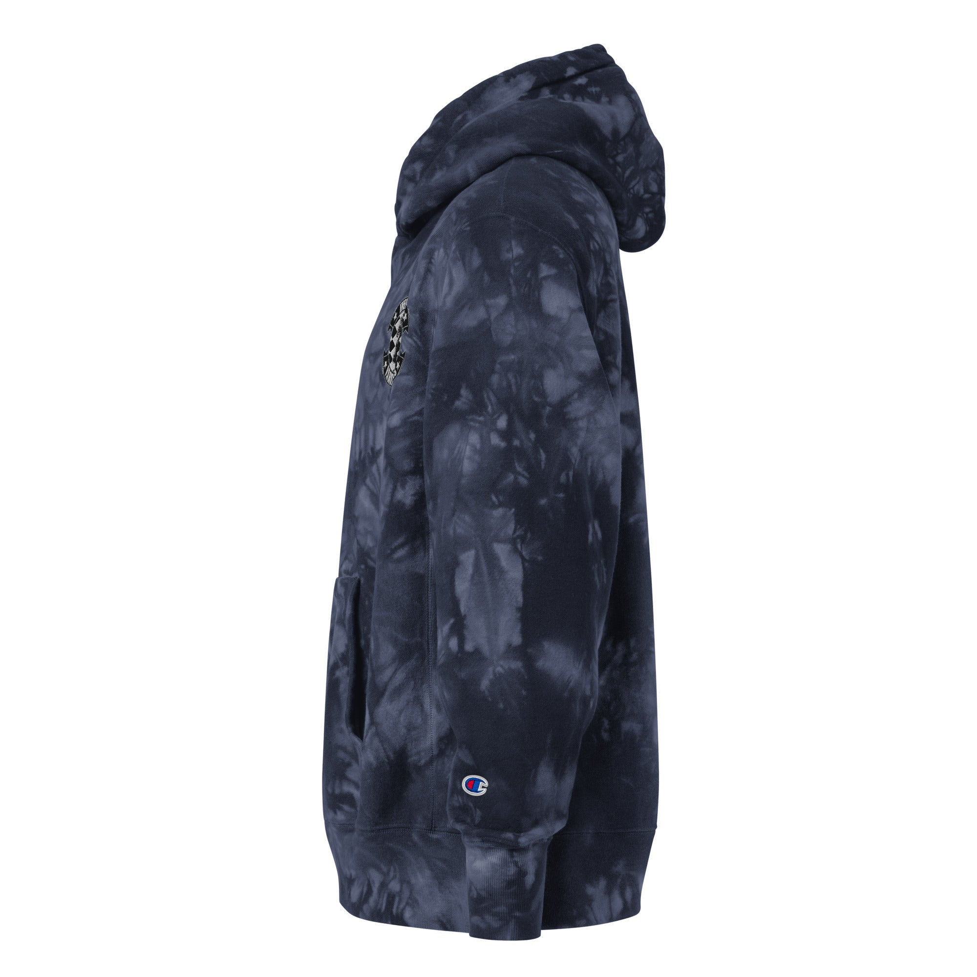Infinite Variations - Unisex Champion tie-dye hoodie