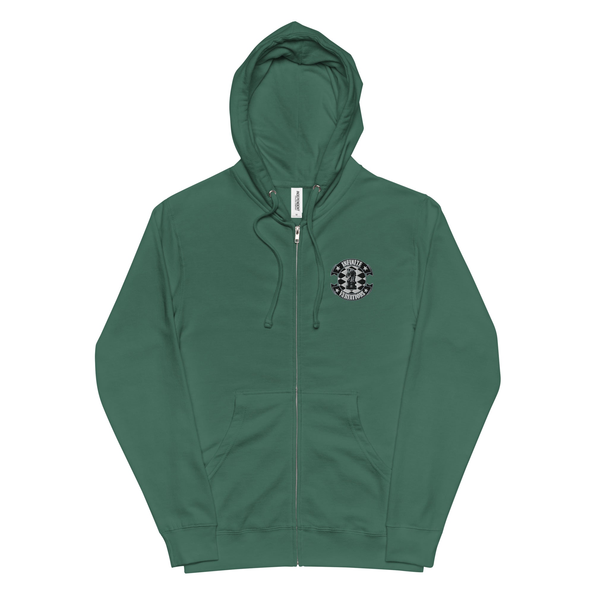 Infinite Variations - Unisex fleece zip up hoodie