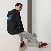 Boston Design - Unisex fleece zip up hoodie