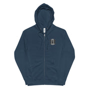 Infinite Variations - Unisex fleece zip up hoodie