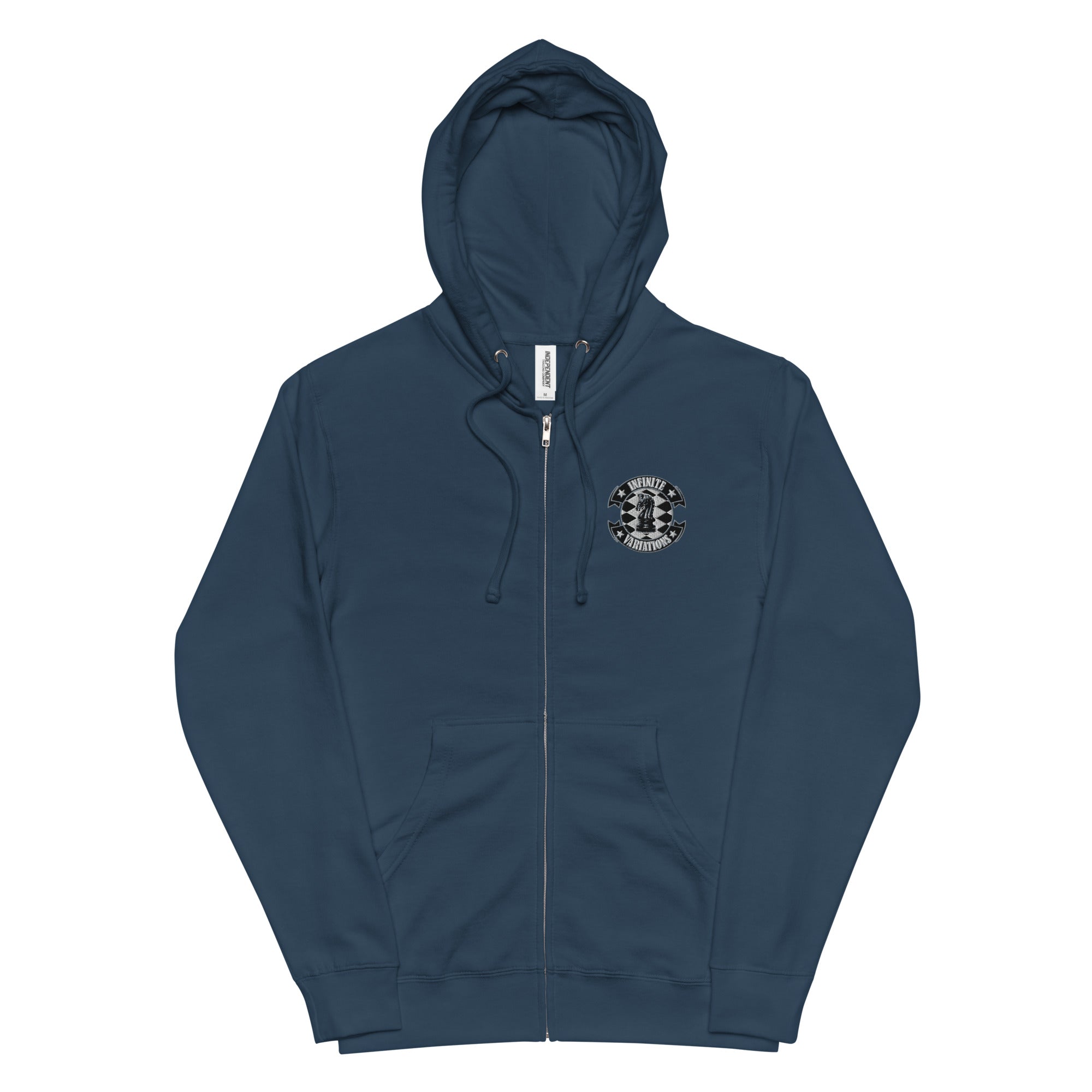Infinite Variations - Unisex fleece zip up hoodie