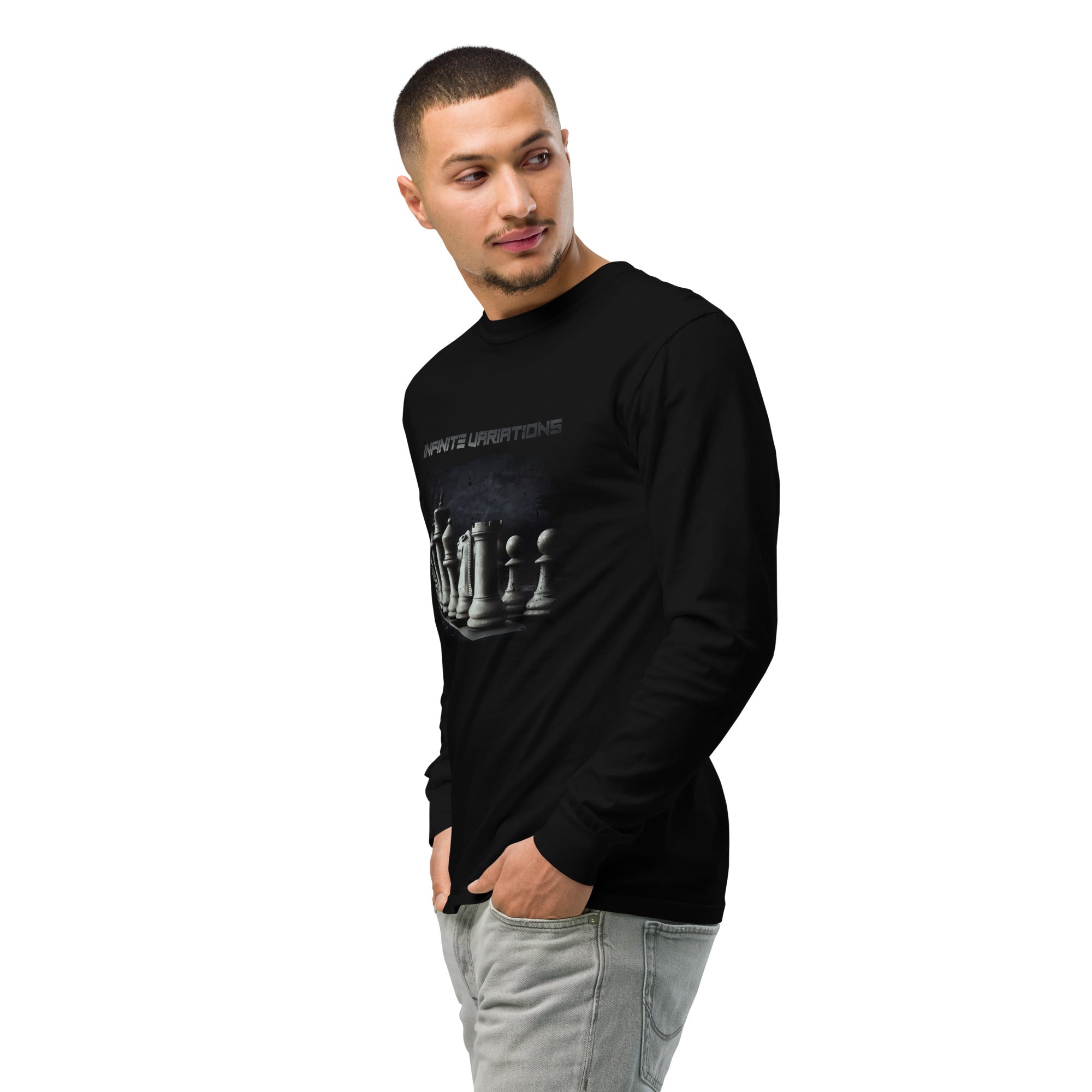 Classical Design - Garment-dyed heavyweight long-sleeve shirt