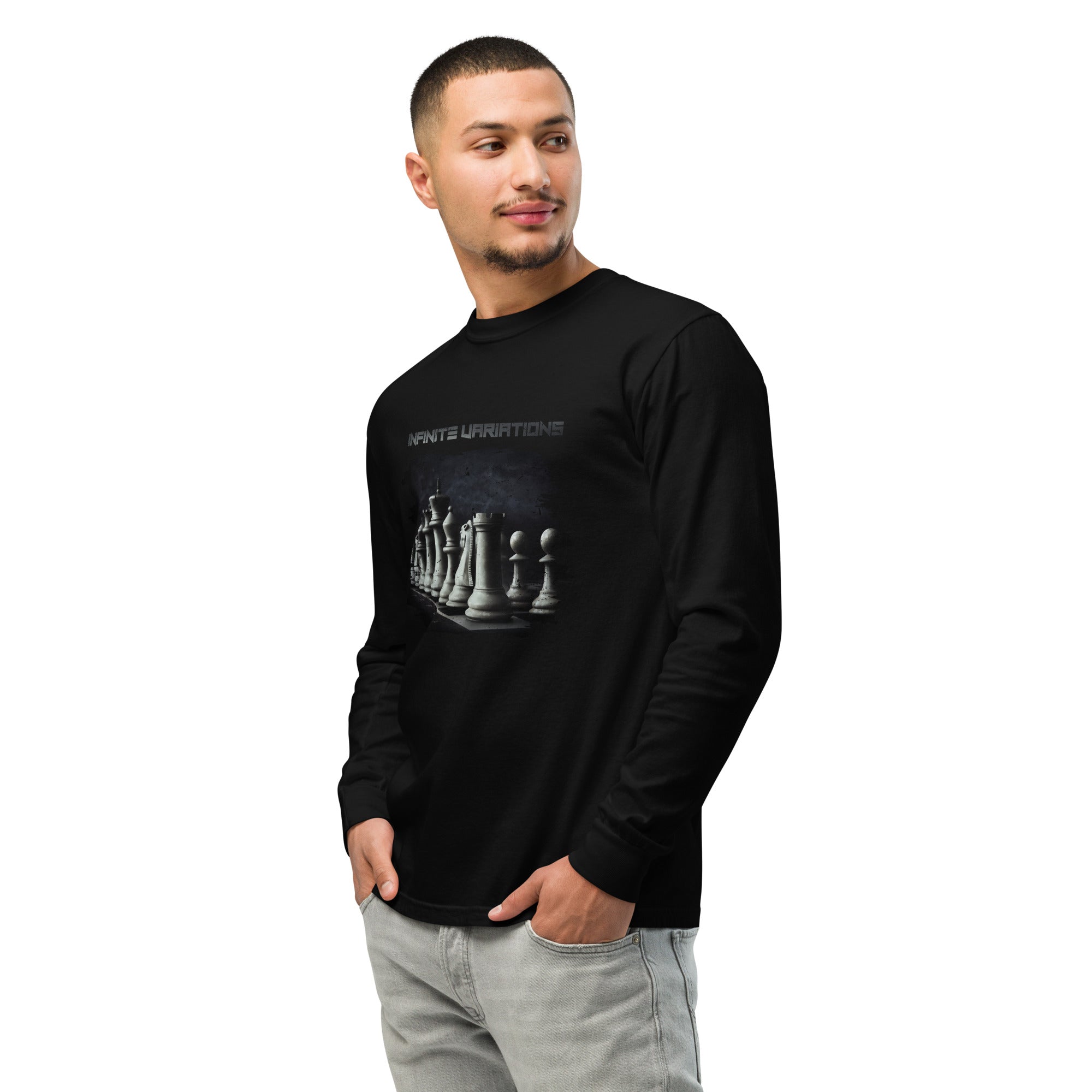 Classical Design - Garment-dyed heavyweight long-sleeve shirt