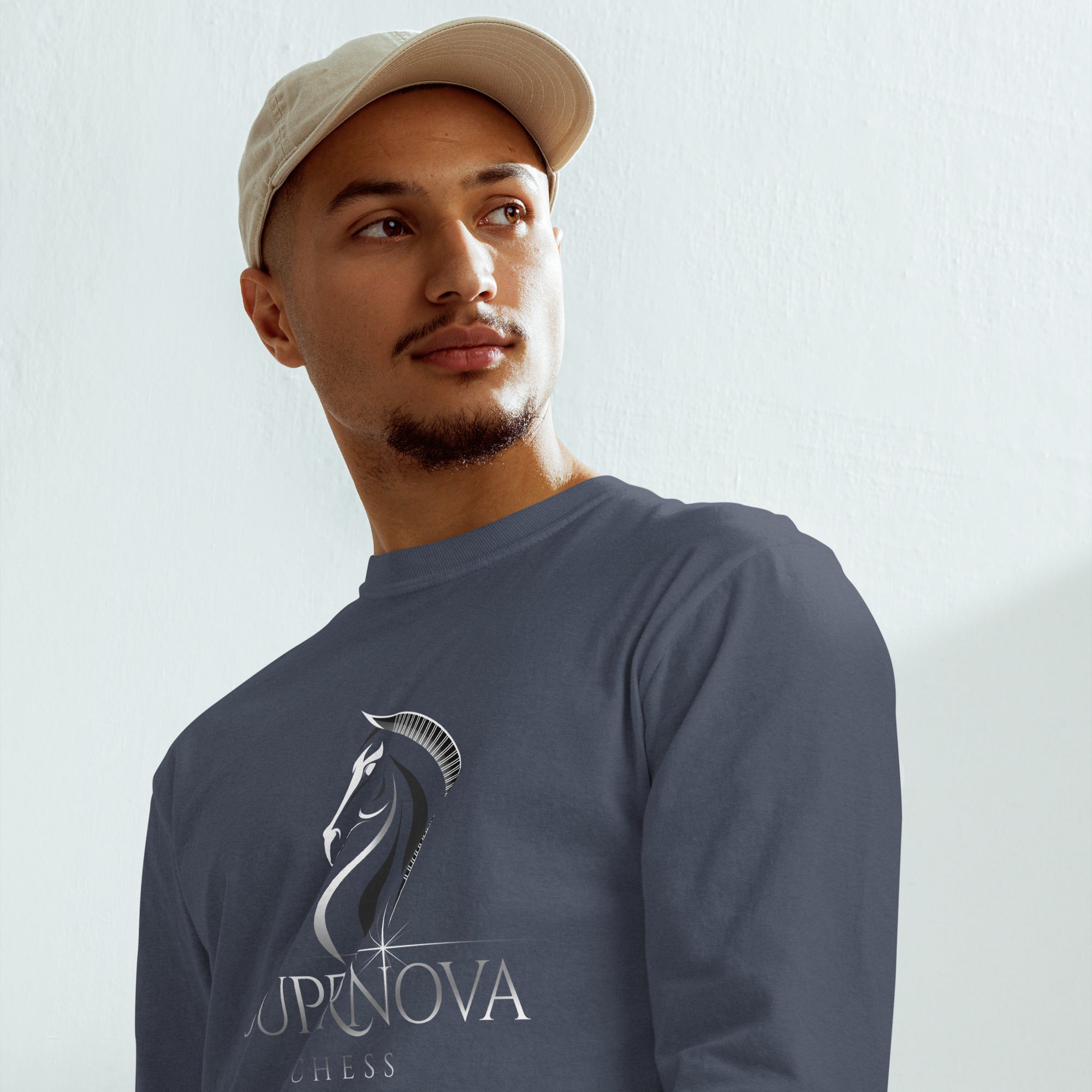 Supernova - Garment-dyed heavyweight long-sleeve shirt