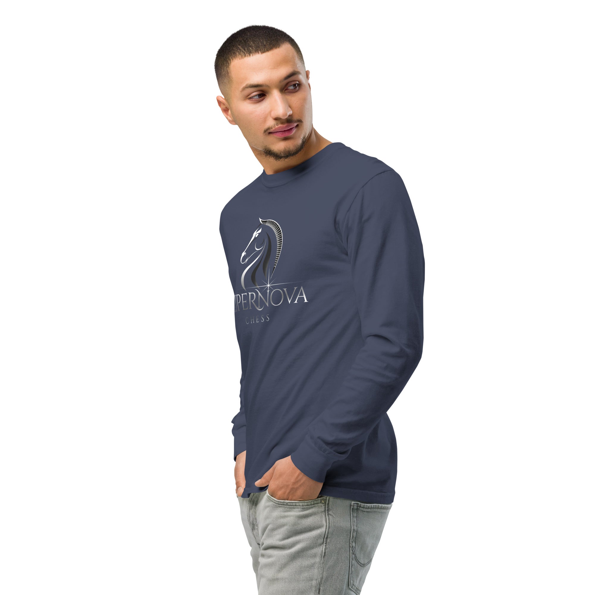 Supernova - Garment-dyed heavyweight long-sleeve shirt