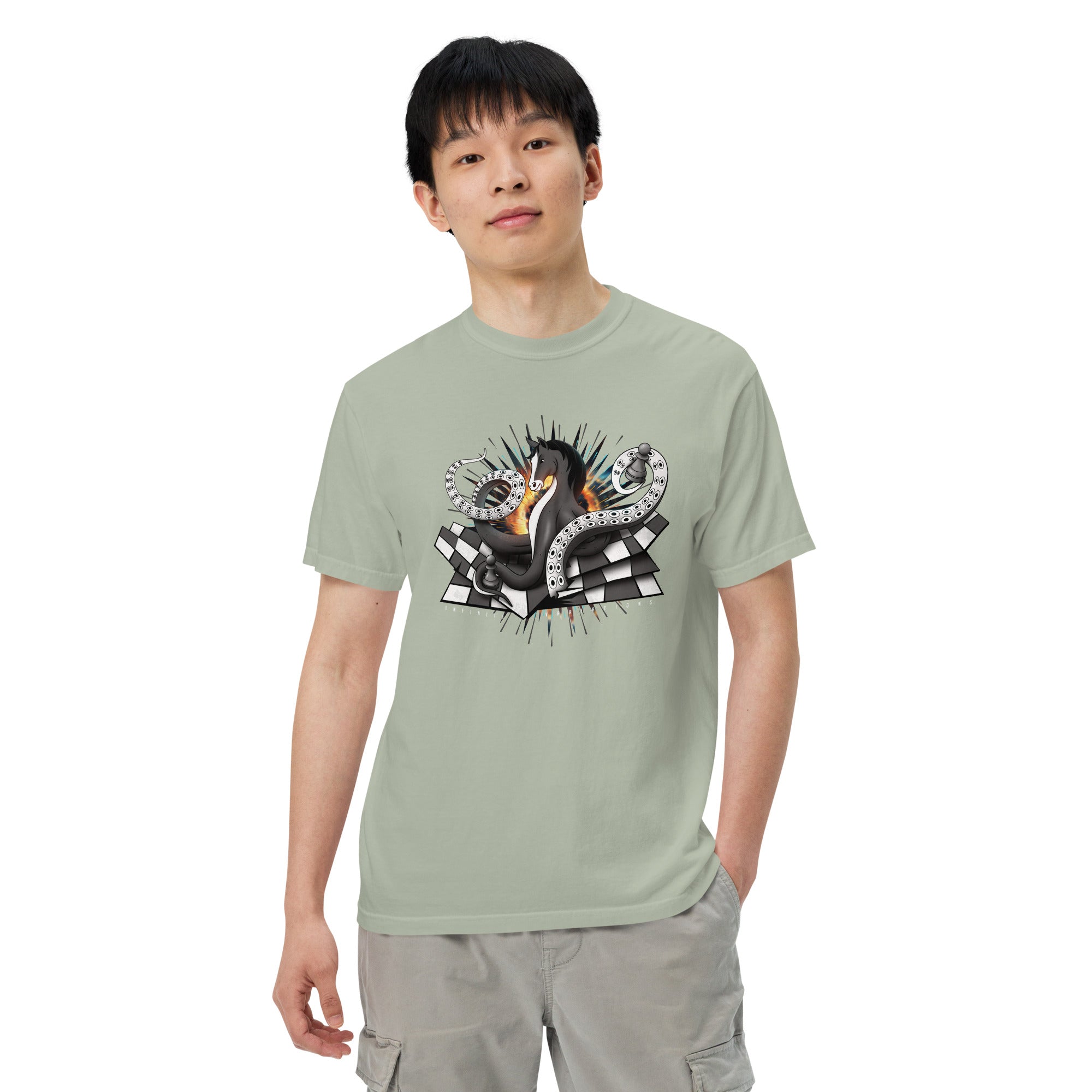 Octopus Knight - Unisex garment-dyed heavyweight t-shirt