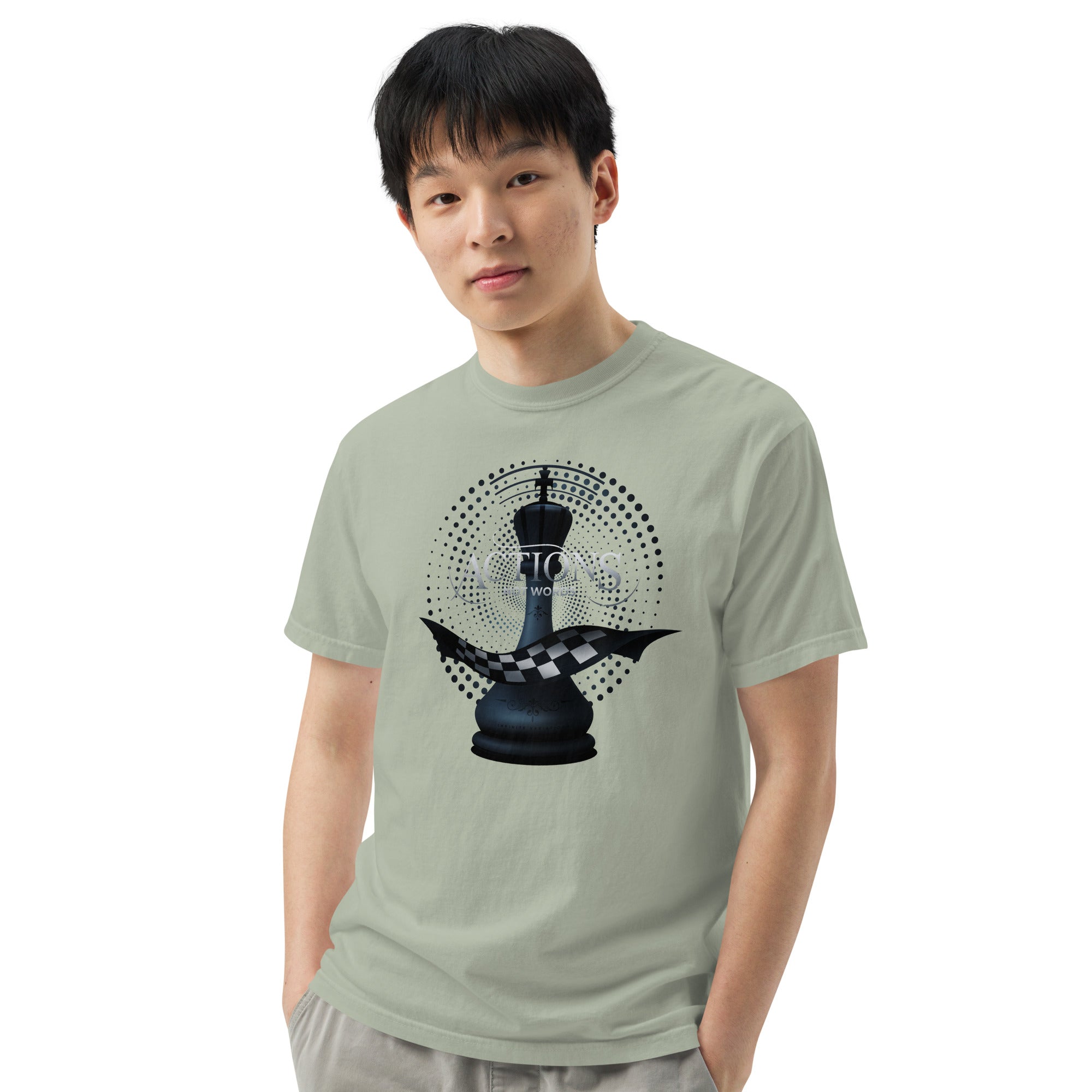 Actions Not Words - Unisex garment-dyed heavyweight t-shirt