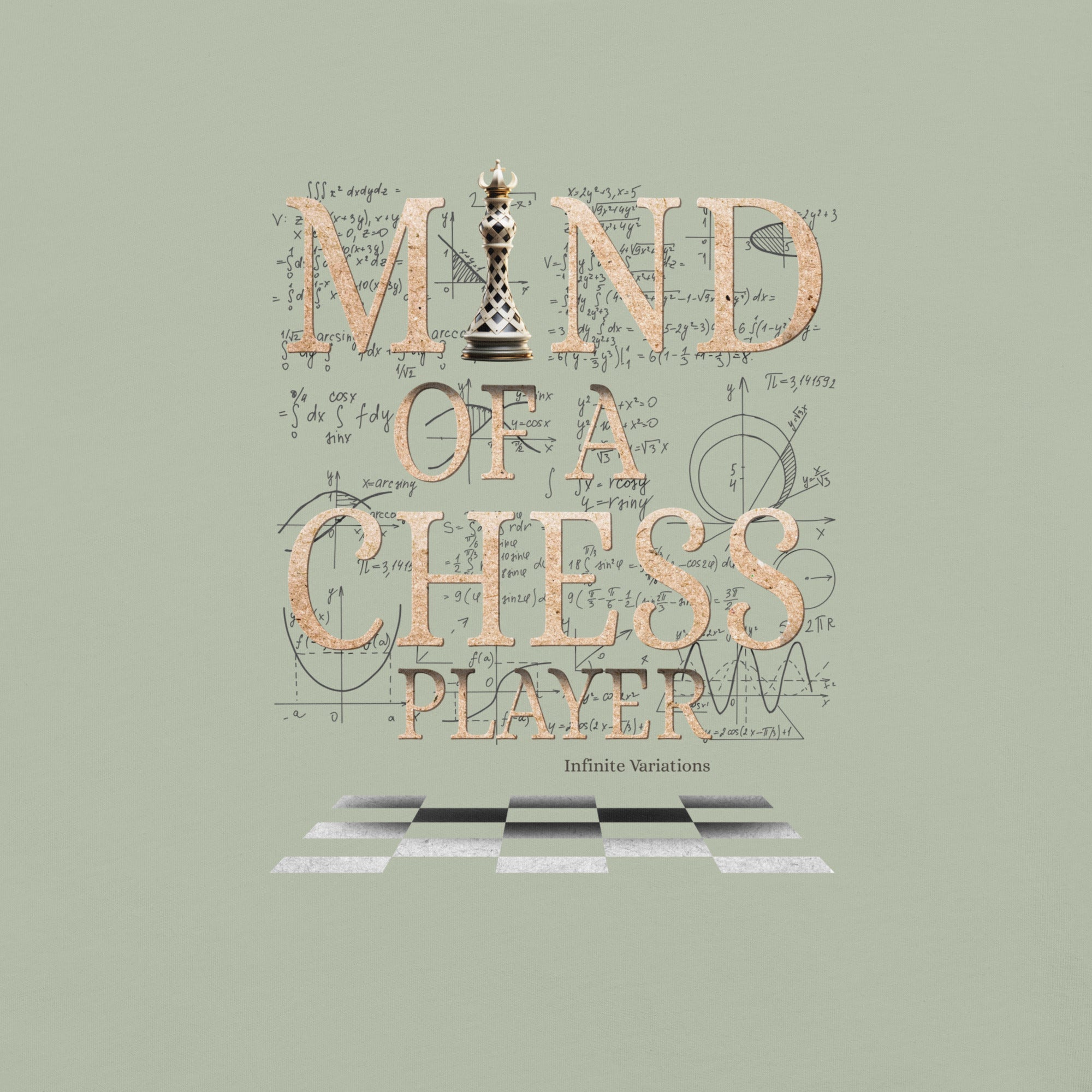 Mind of a Chess Player - Unisex garment-dyed heavyweight t-shirt