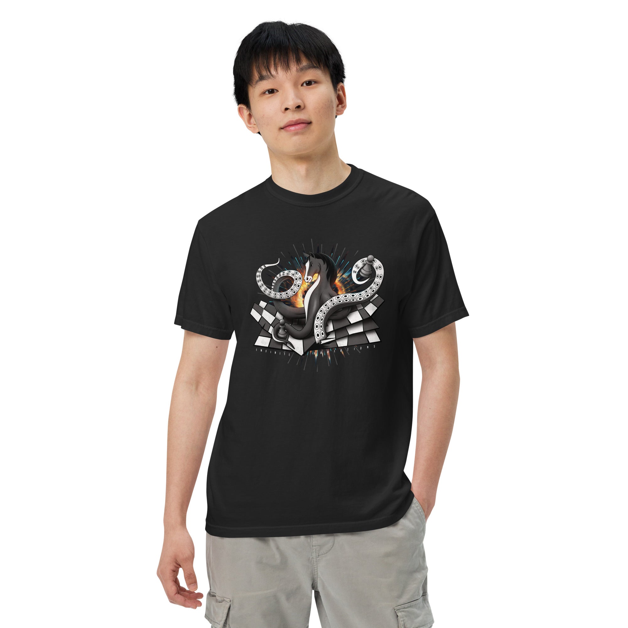 Octopus Knight - Unisex garment-dyed heavyweight t-shirt