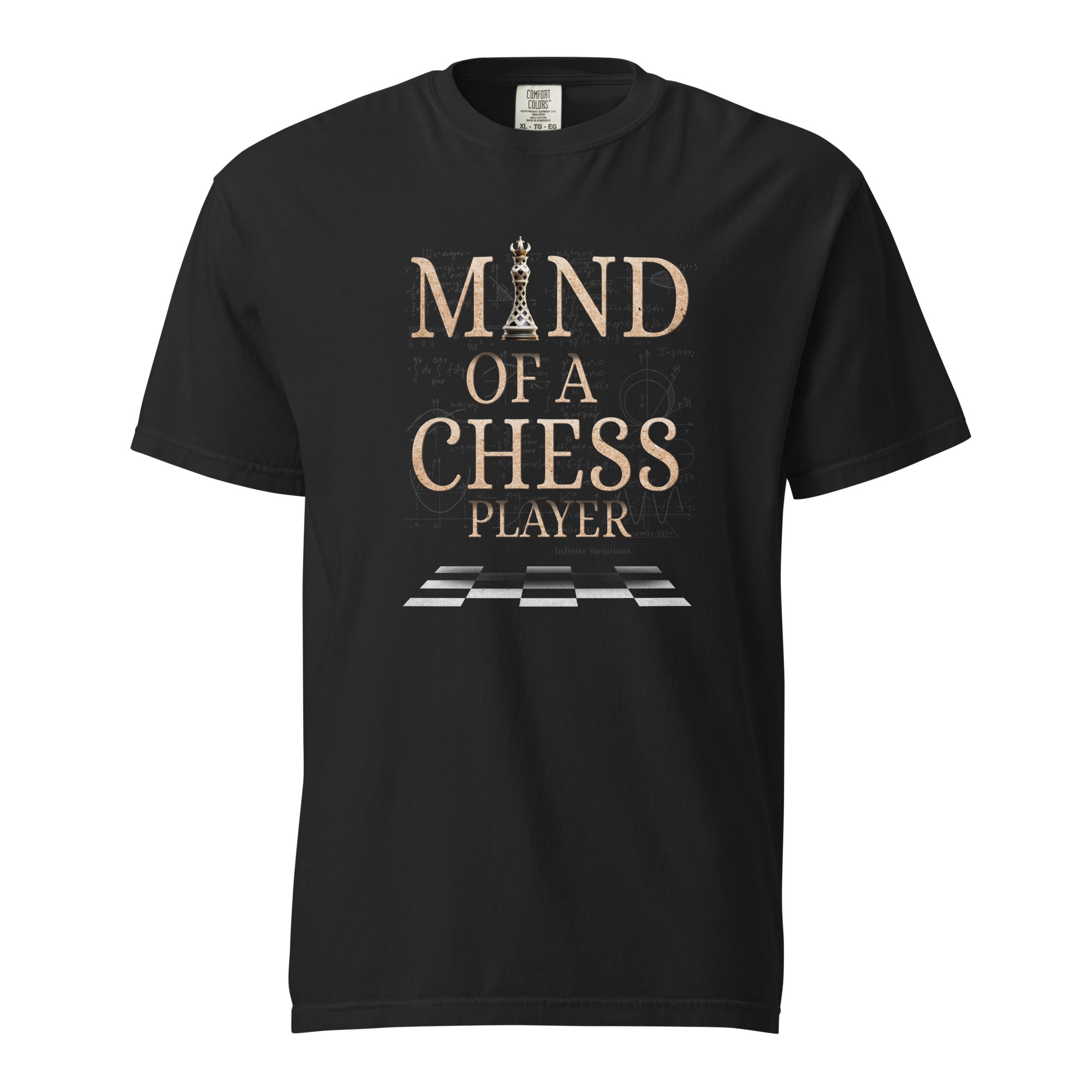 Mind of a Chess Player - Unisex garment-dyed heavyweight t-shirt