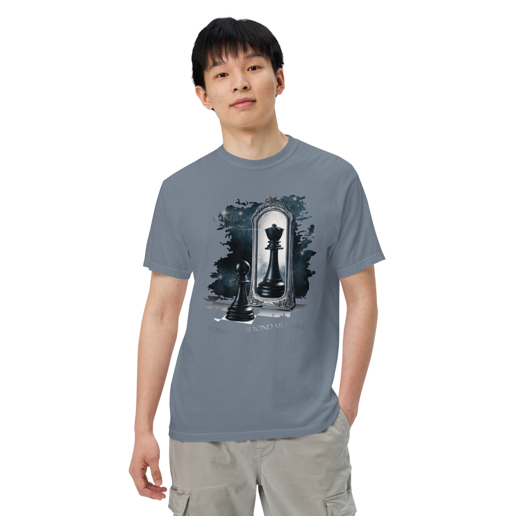 Powerful Beyond Measure - Unisex garment-dyed heavyweight t-shirt