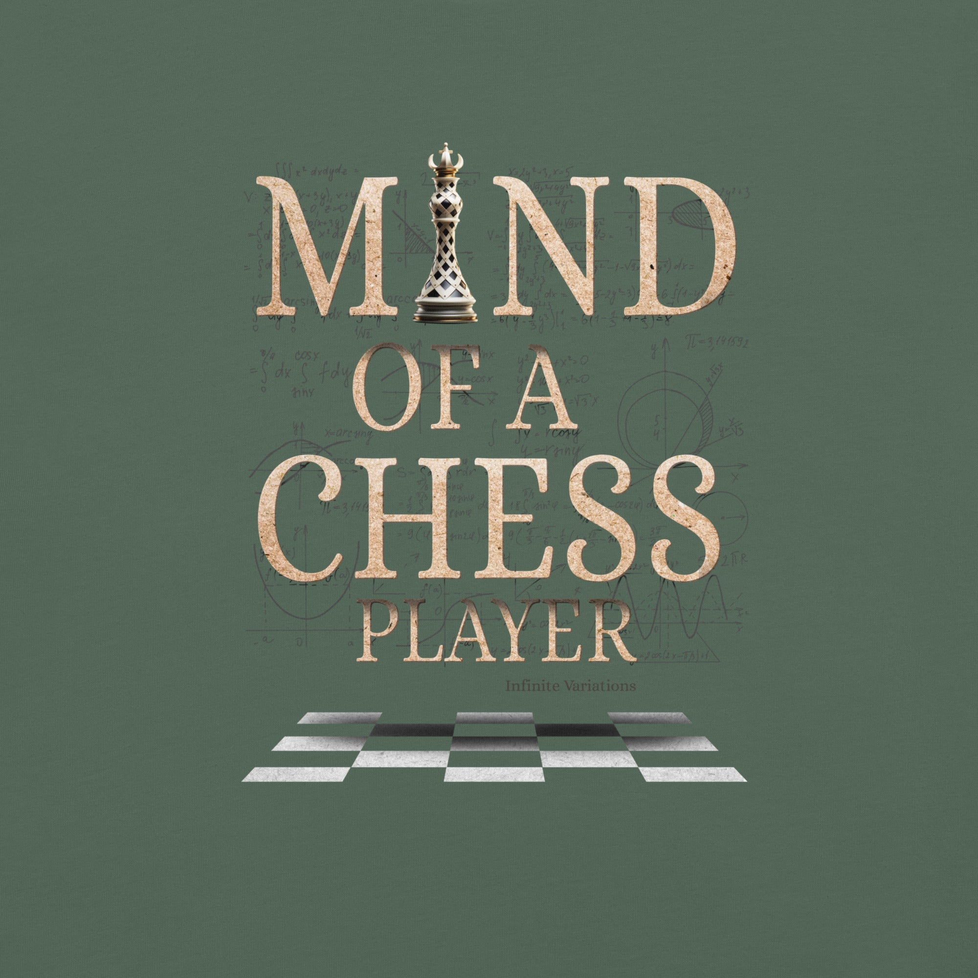 Mind of a Chess Player - Unisex garment-dyed heavyweight t-shirt