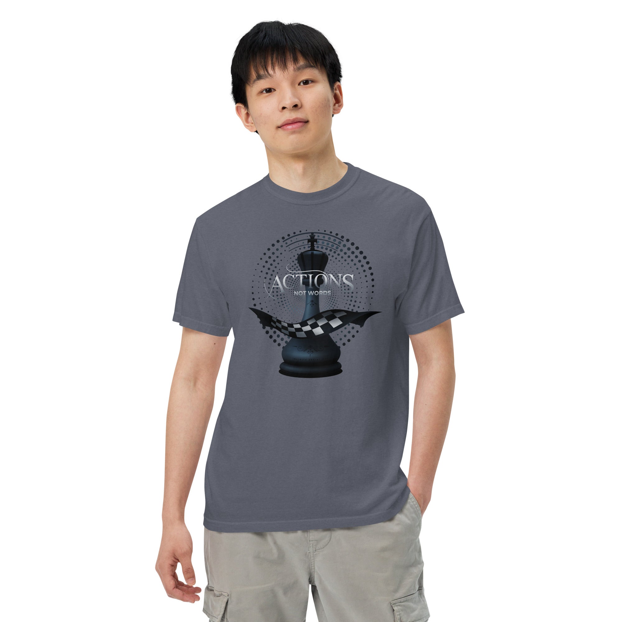 Actions Not Words - Unisex garment-dyed heavyweight t-shirt