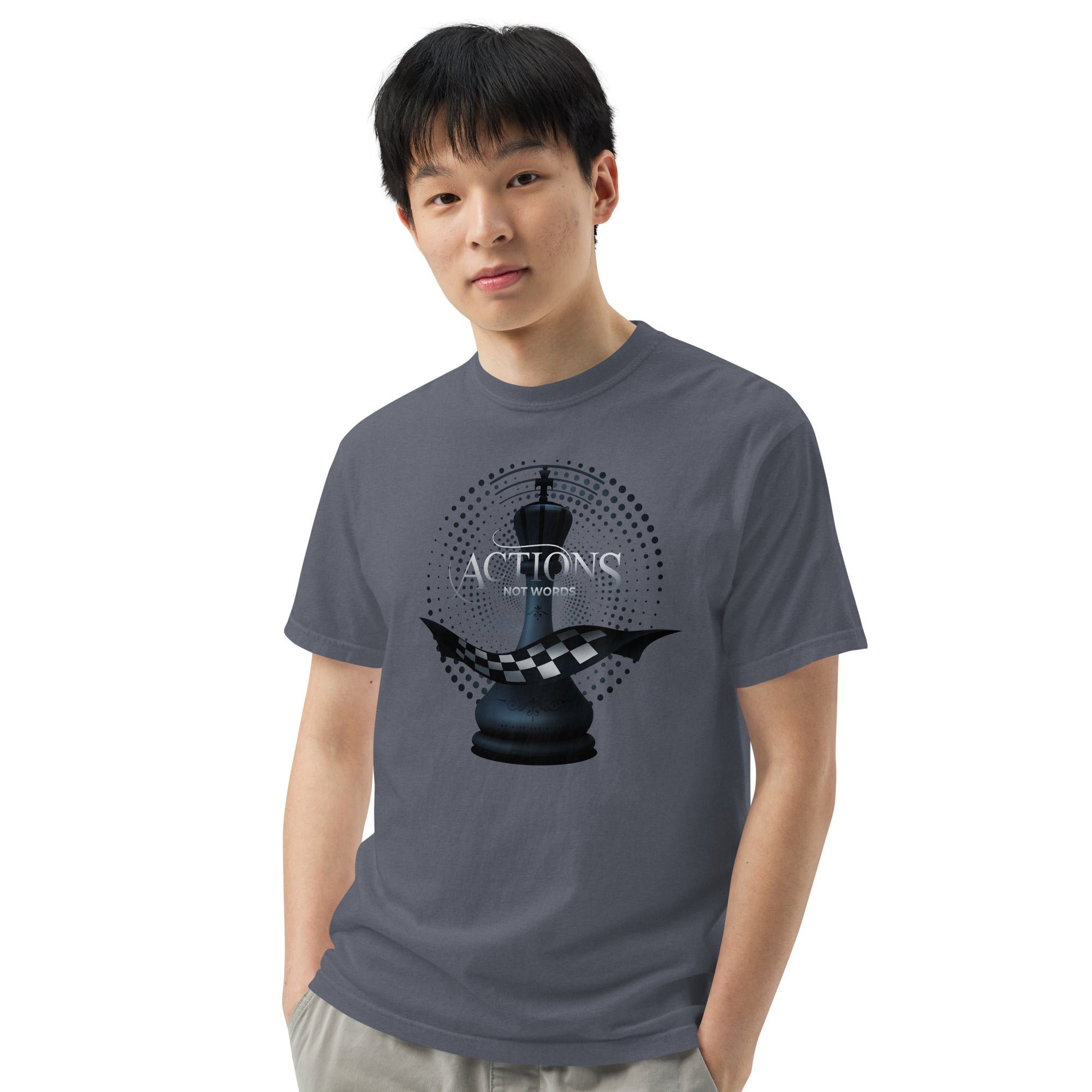 Actions Not Words - Unisex garment-dyed heavyweight t-shirt