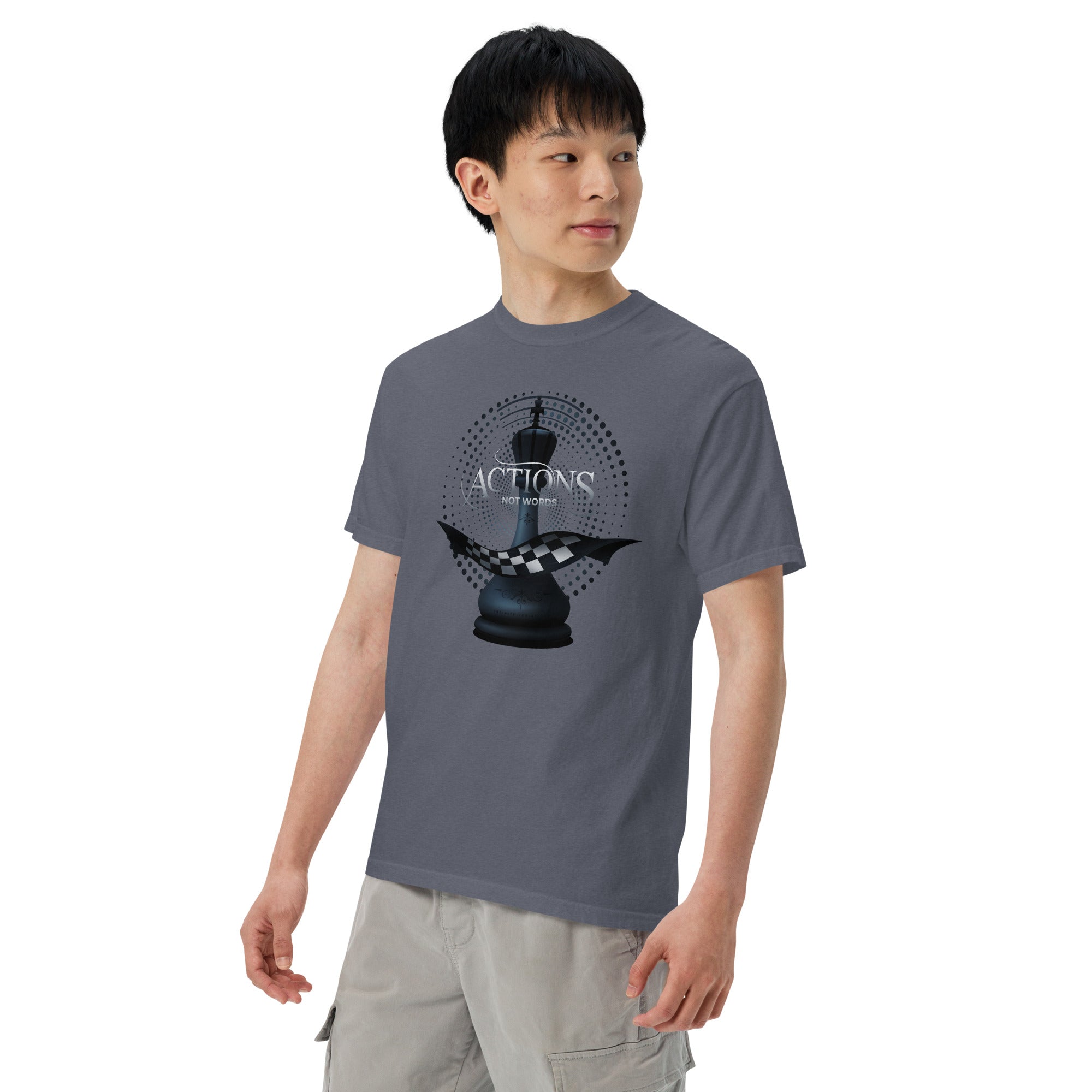 Actions Not Words - Unisex garment-dyed heavyweight t-shirt