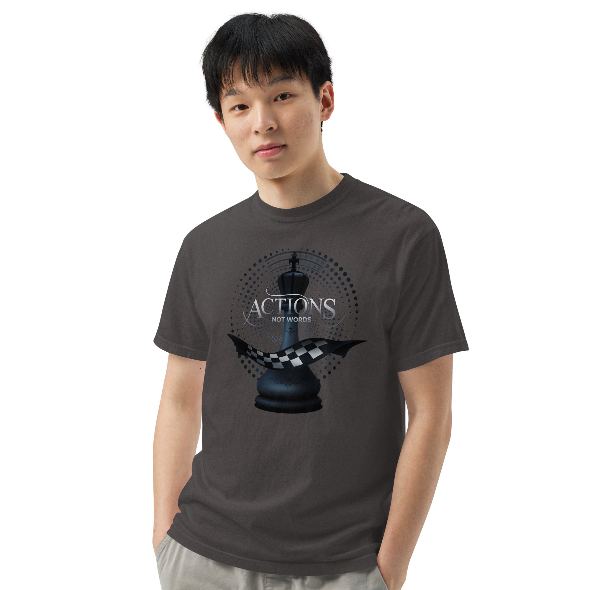 Actions Not Words - Unisex garment-dyed heavyweight t-shirt
