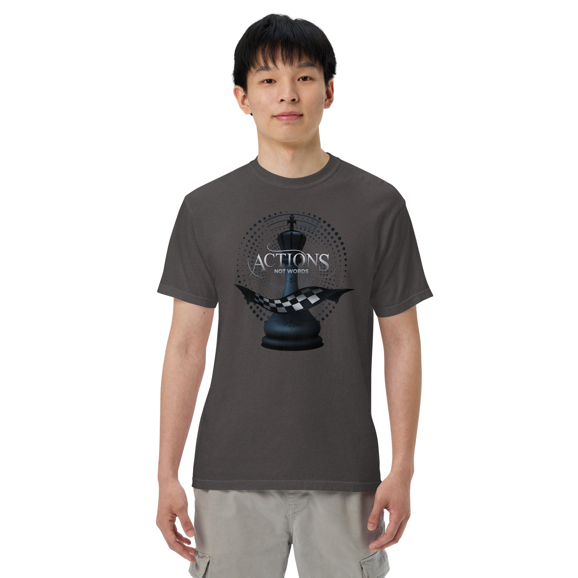 Actions Not Words - Unisex garment-dyed heavyweight t-shirt