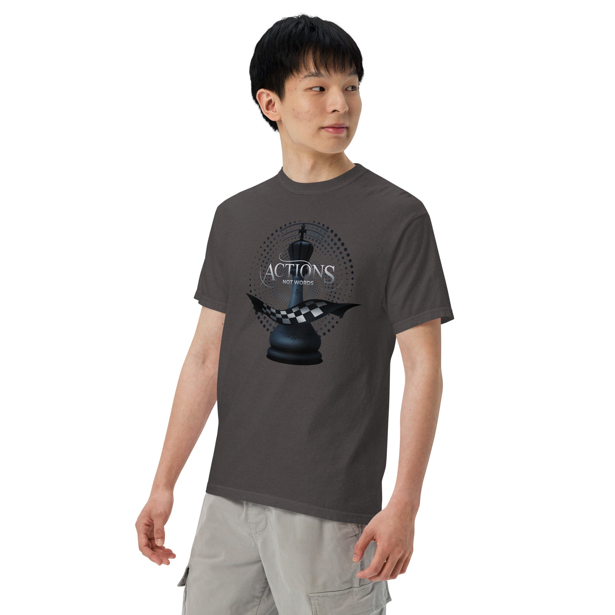 Actions Not Words - Unisex garment-dyed heavyweight t-shirt