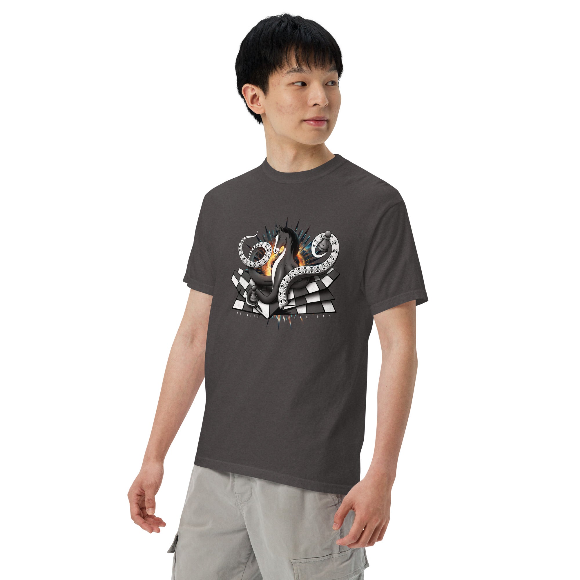 Octopus Knight - Unisex garment-dyed heavyweight t-shirt