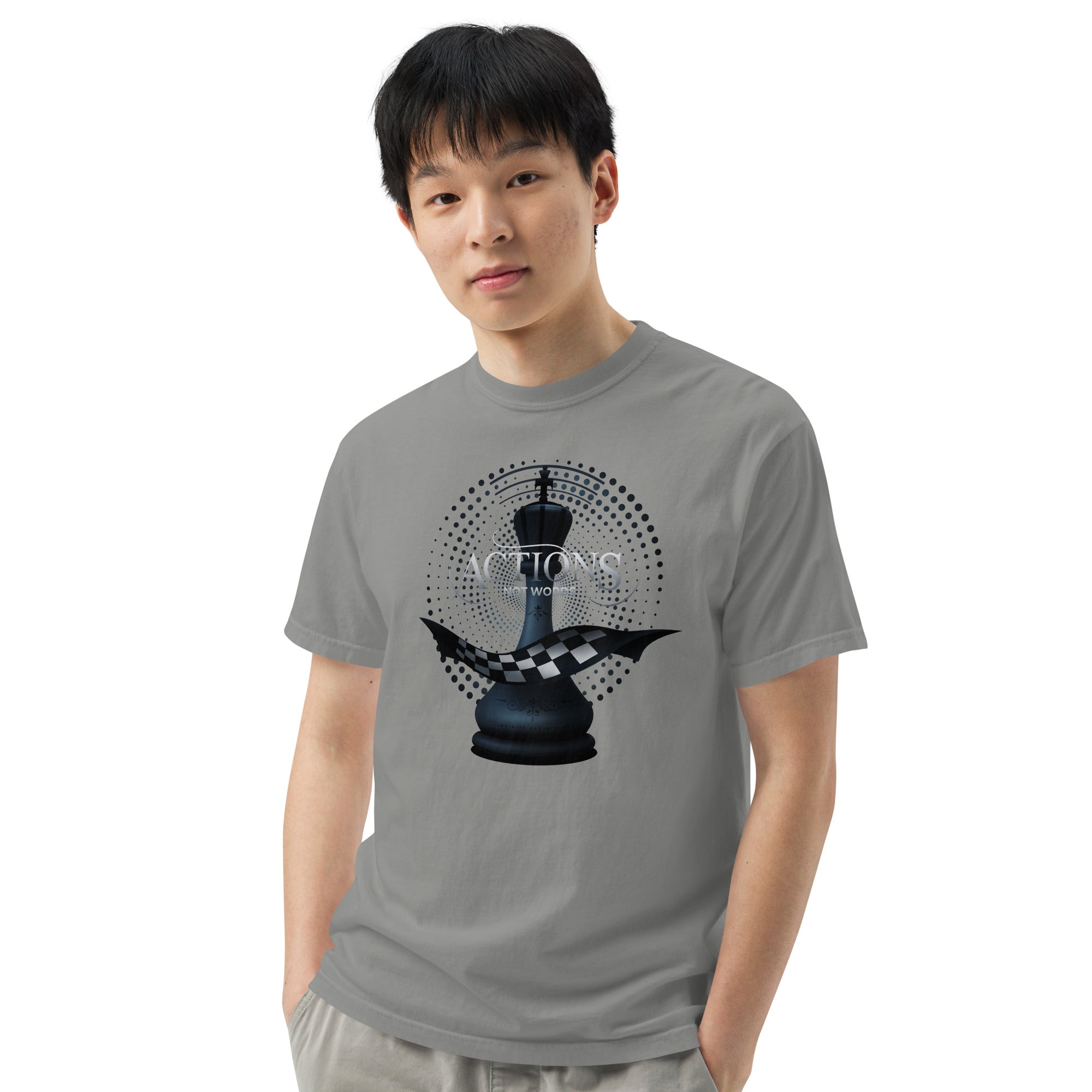 Actions Not Words - Unisex garment-dyed heavyweight t-shirt