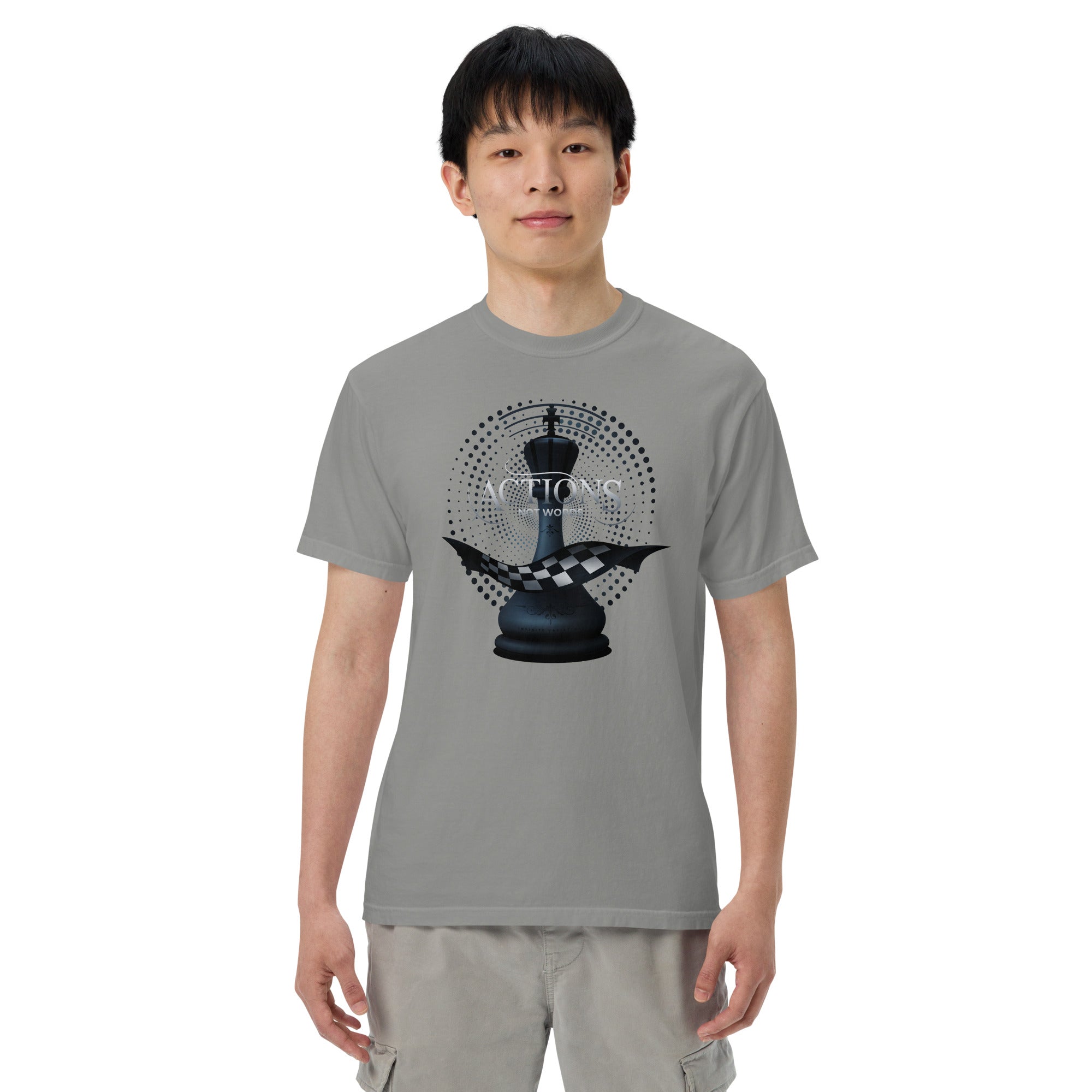 Actions Not Words - Unisex garment-dyed heavyweight t-shirt
