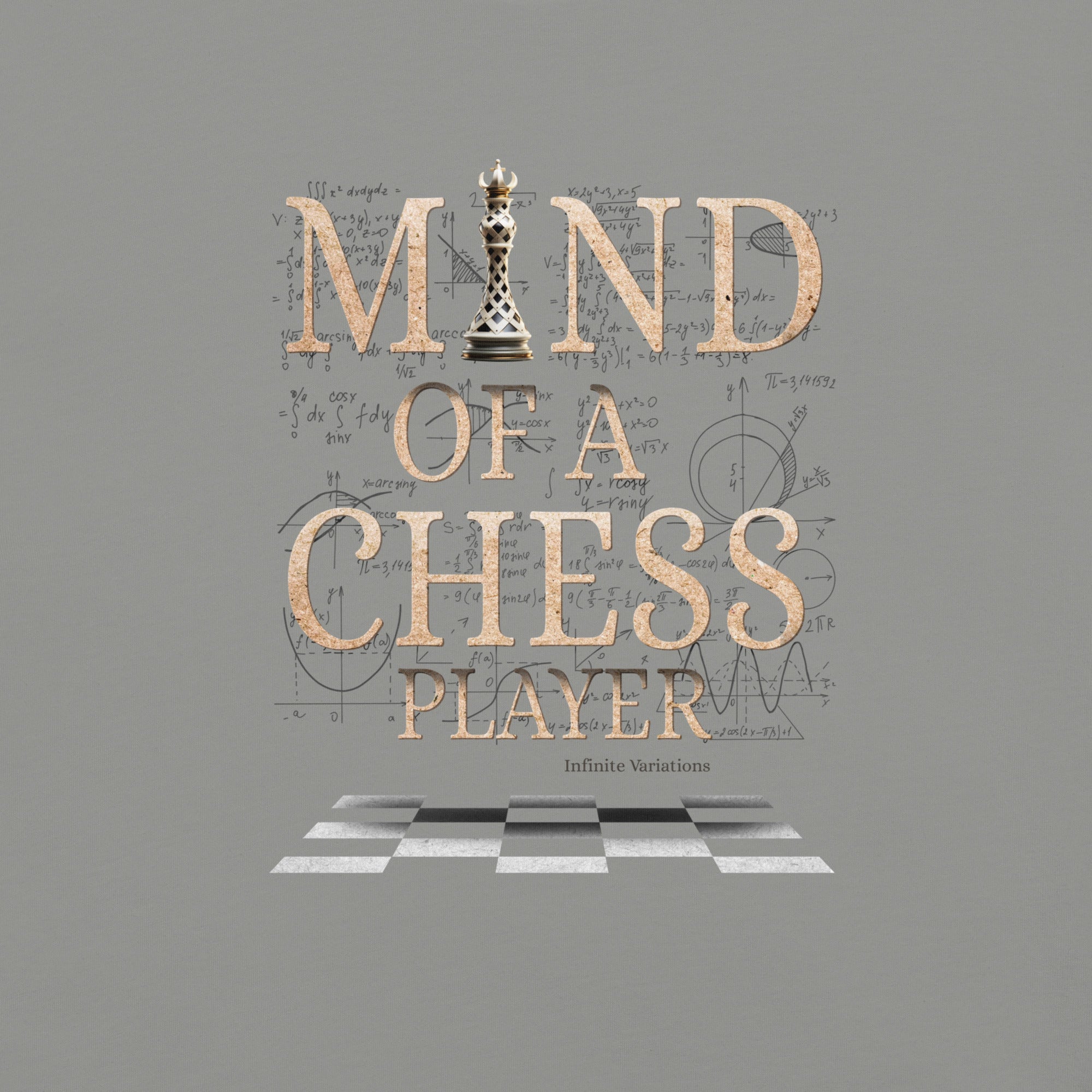 Mind of a Chess Player - Unisex garment-dyed heavyweight t-shirt