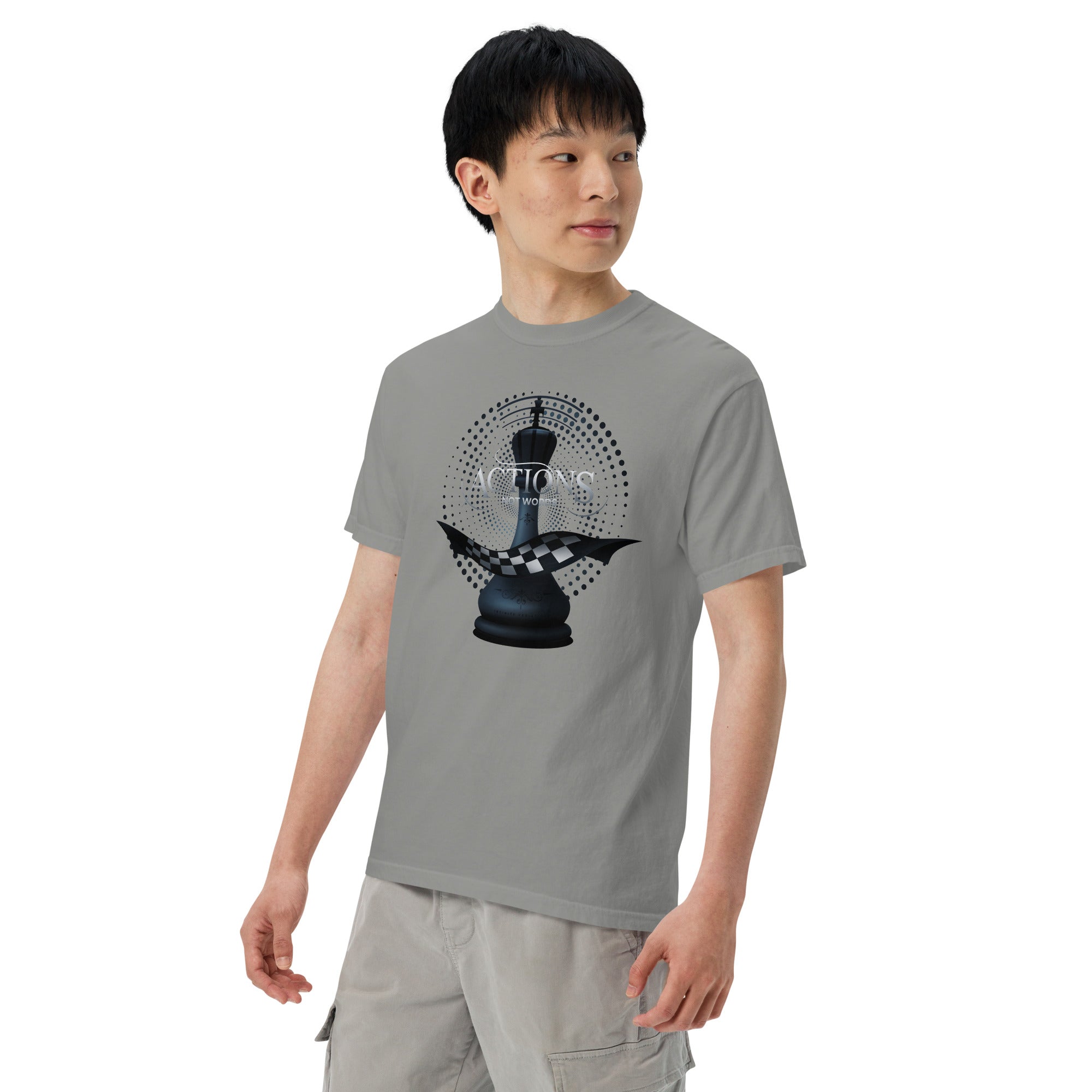 Actions Not Words - Unisex garment-dyed heavyweight t-shirt