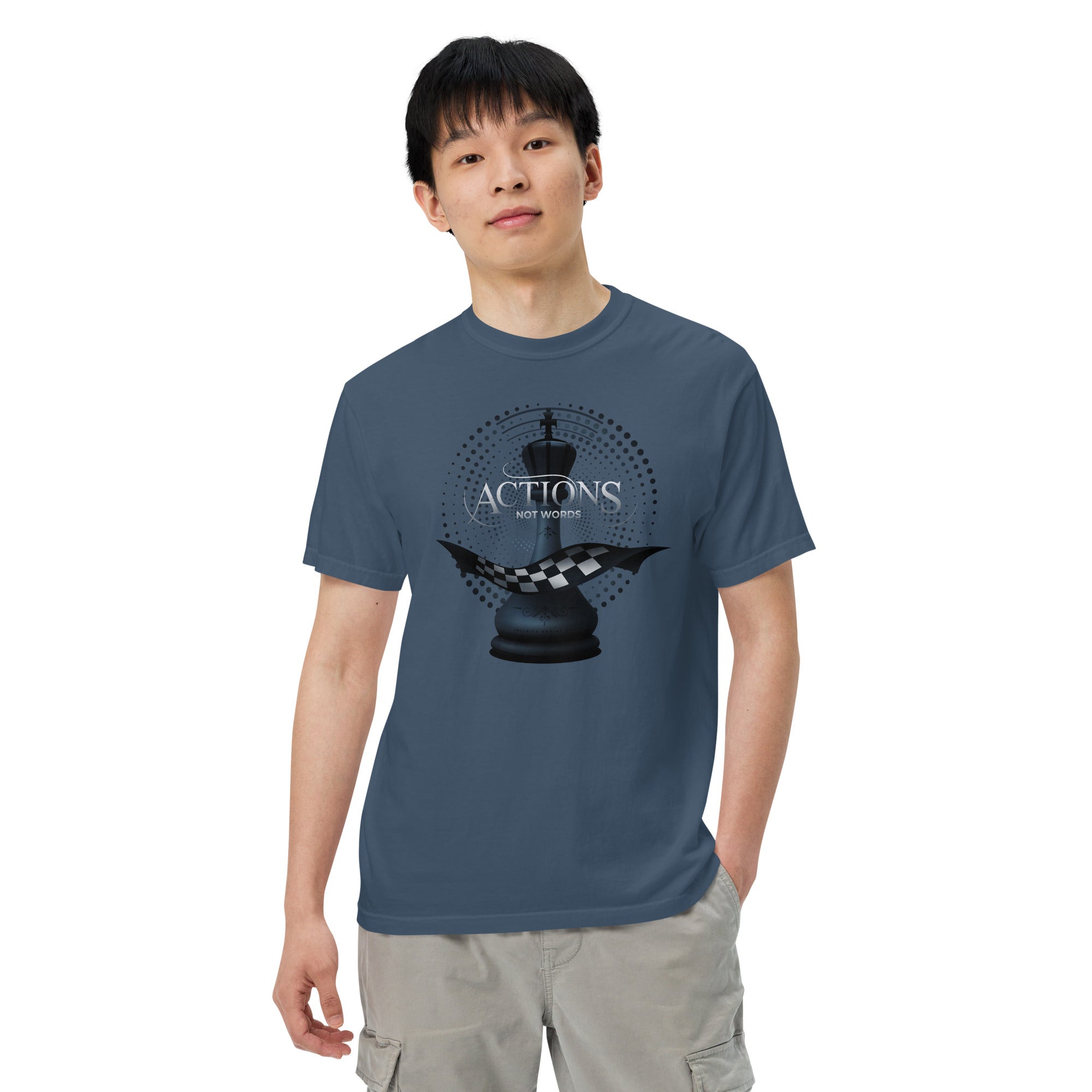 Actions Not Words - Unisex garment-dyed heavyweight t-shirt