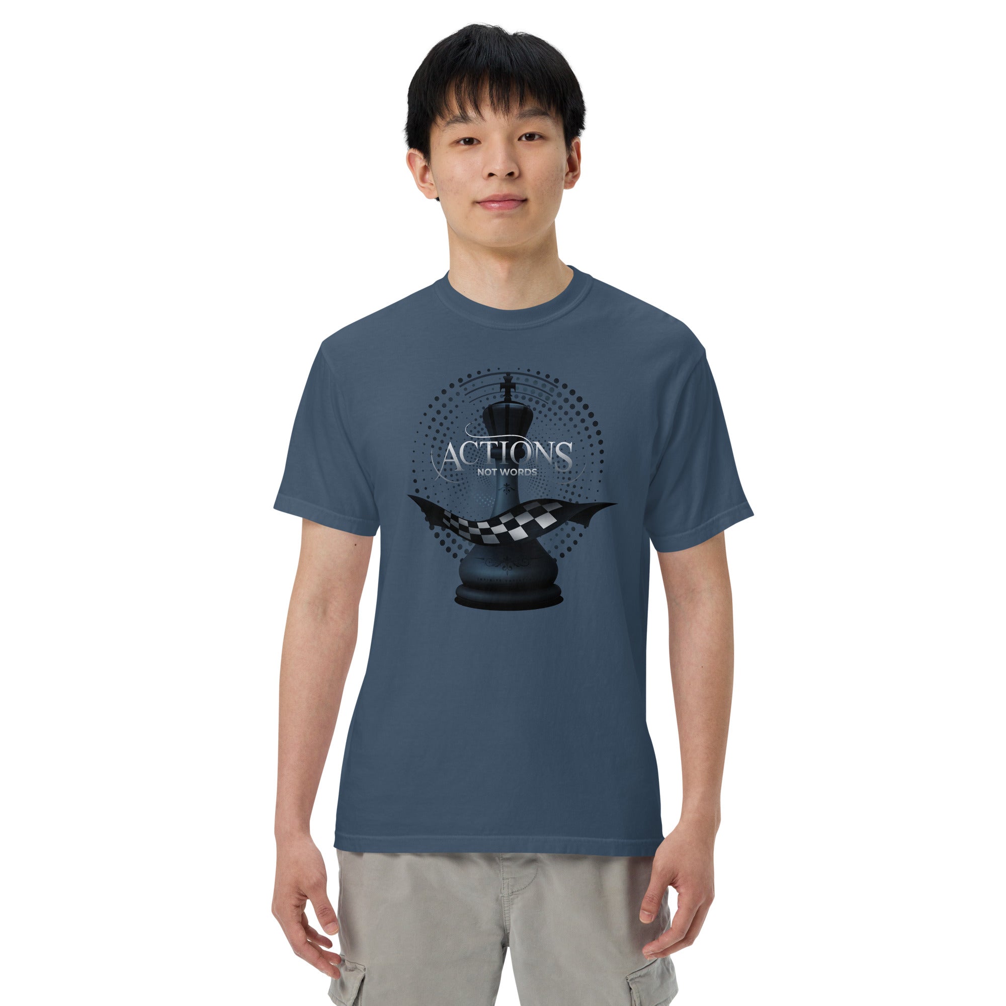 Actions Not Words - Unisex garment-dyed heavyweight t-shirt