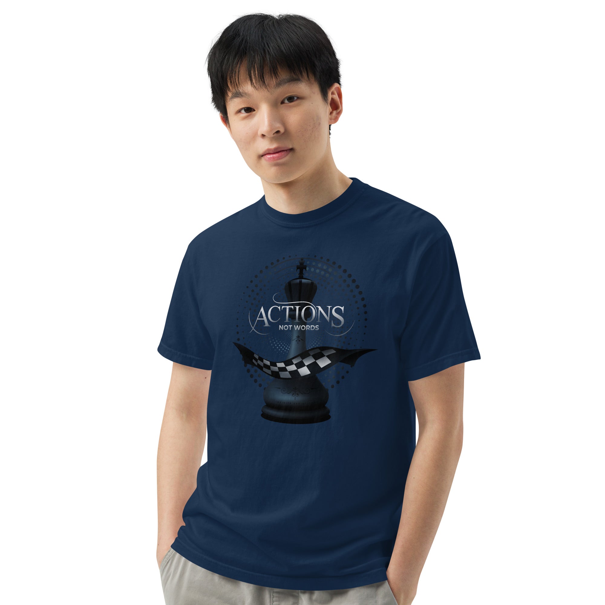 Actions Not Words - Unisex garment-dyed heavyweight t-shirt