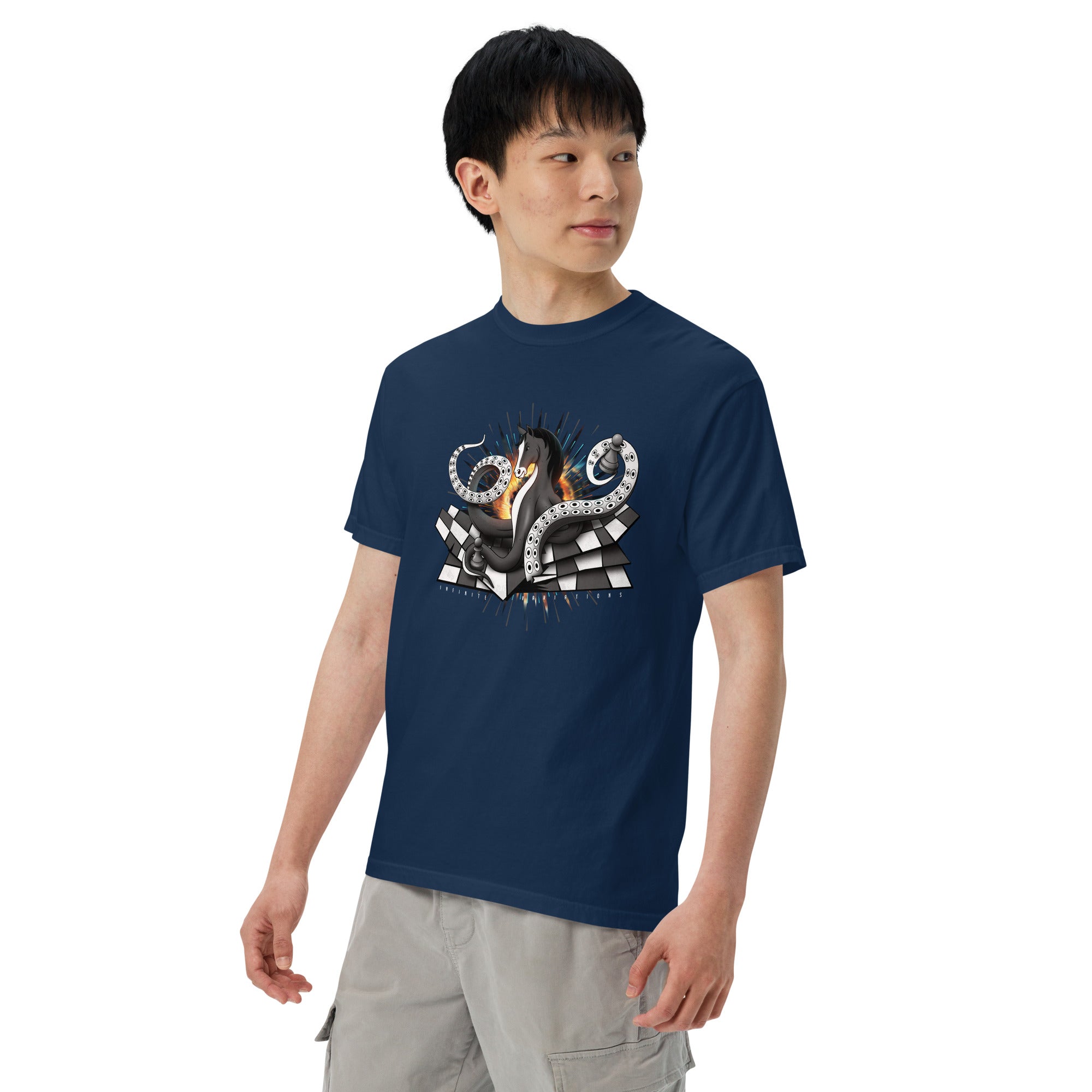 Octopus Knight - Unisex garment-dyed heavyweight t-shirt