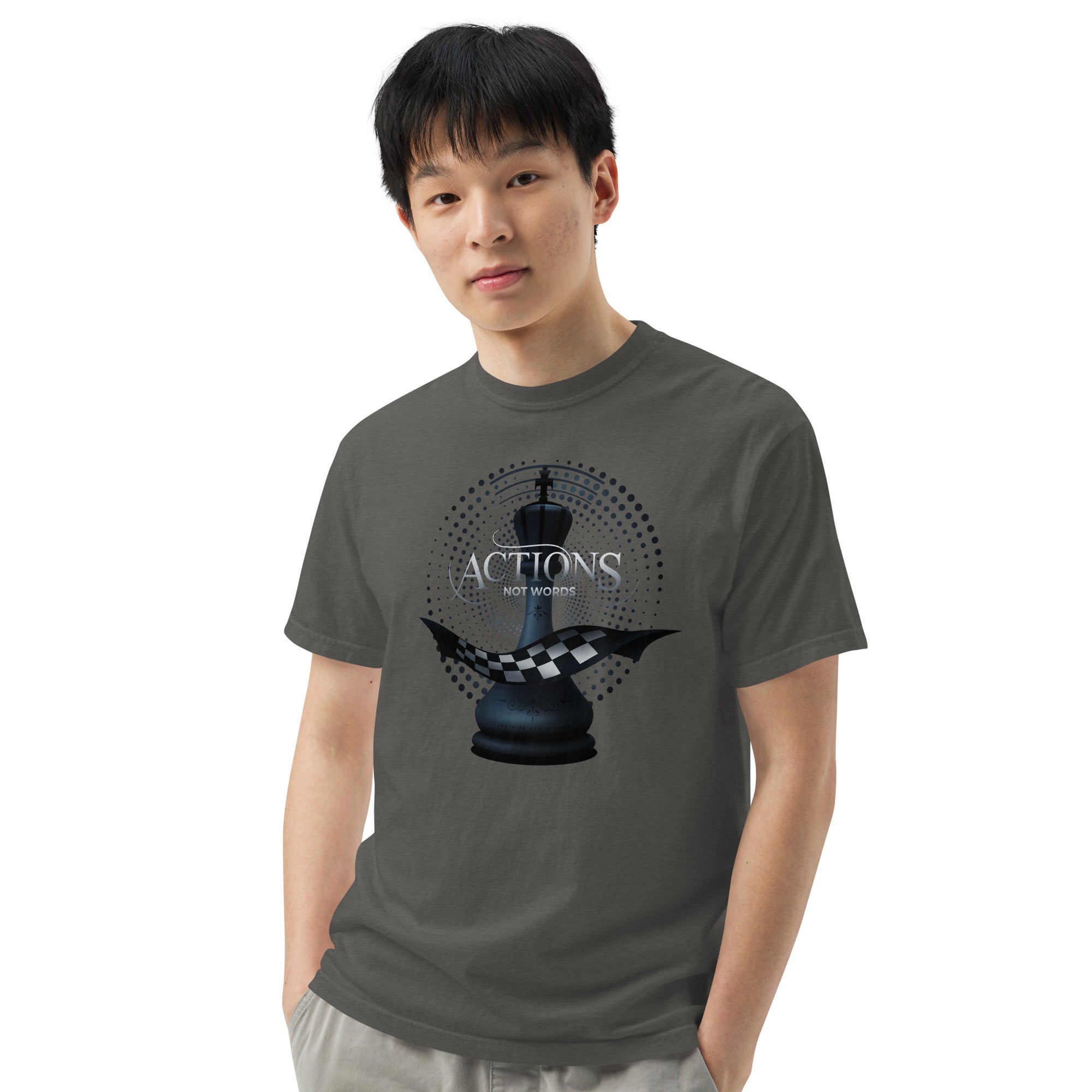 Actions Not Words - Unisex garment-dyed heavyweight t-shirt